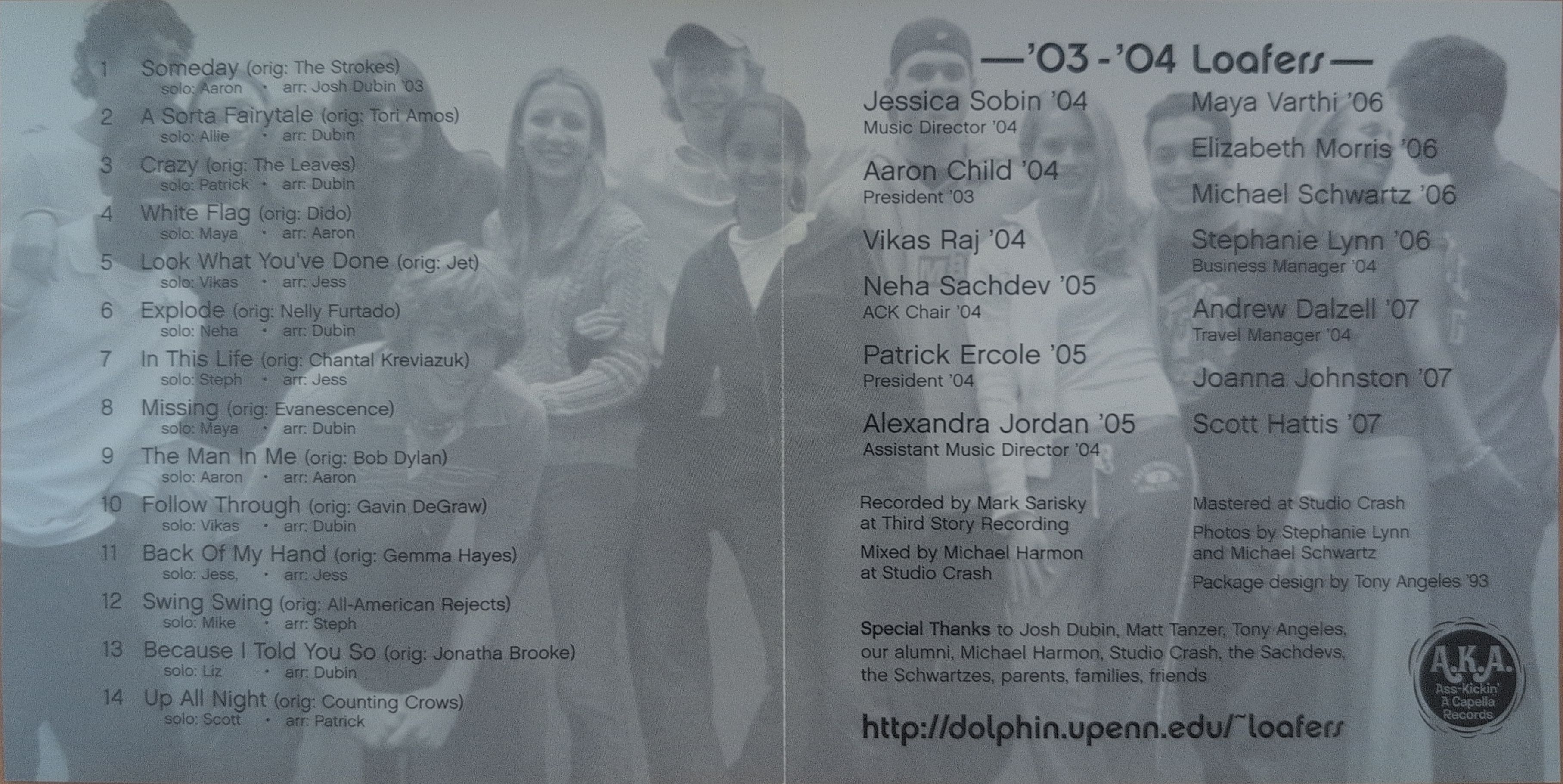 Barely Legal - Insert Page 2 & 3